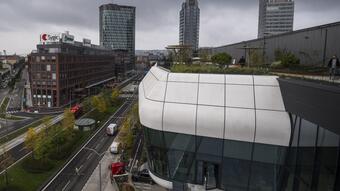 The new Niva complex in Bratislava is refreshed by a green roof with sports activities