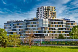 The first carbon-neutral office building in Slovakia is located in Bratislava