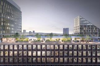 The new ZSE headquarters is revealed: We want to bring a simple mass that calms the surrounding space, says architect Tomáš Čechvala