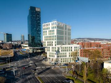 Bratislava's New Business Hub: YIT Completes Modern Zwirn Office Building