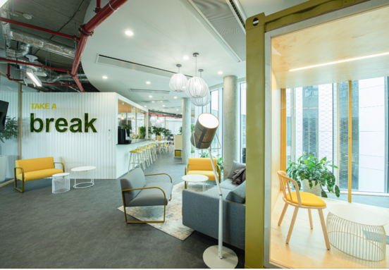 The interior of offices is becoming important in the decisions of future employees