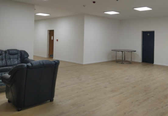 Rent air-conditioned multi-purpose room 92 m2 with kitchenette/shower, Polianky Street, BA IV., Dúbravka 92 m2