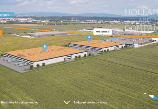Warehouse space Košice - 9 876 m2